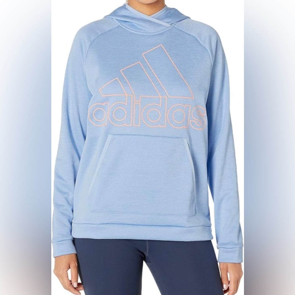 Adidas Women's Blue Hoodie M